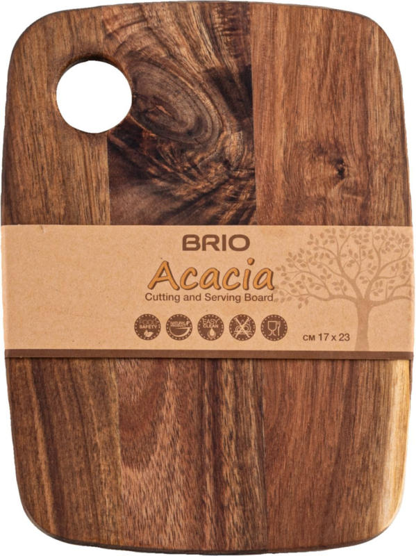 BRIO Дъска Acacia 17 х 23 см