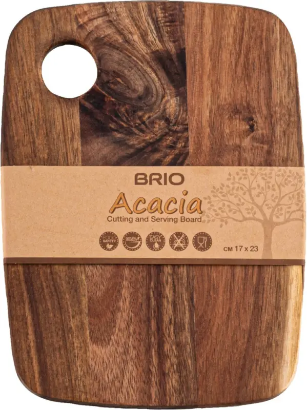 BRIO Дъска Acacia 17 х 23 см