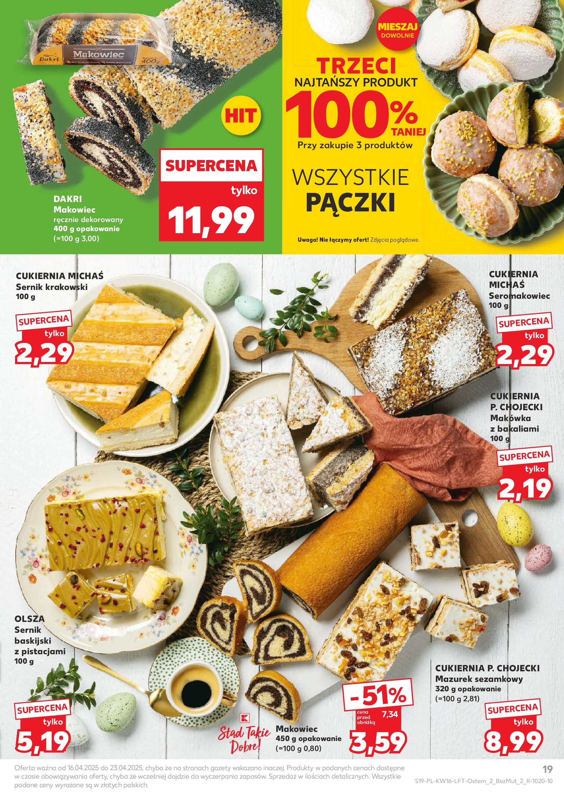 Kaufland gazetka (16.04.2025) - od jutra | Strona: 19 | Produkty: Kiełbasa, Bell, Koncentrat żurku, Zupa Kaufland gazetka od 16.04.2025 - od jutra PDF | Strona: 19 | Produkty: Kiełbasa, Bell, Koncentrat żurku, Zupa