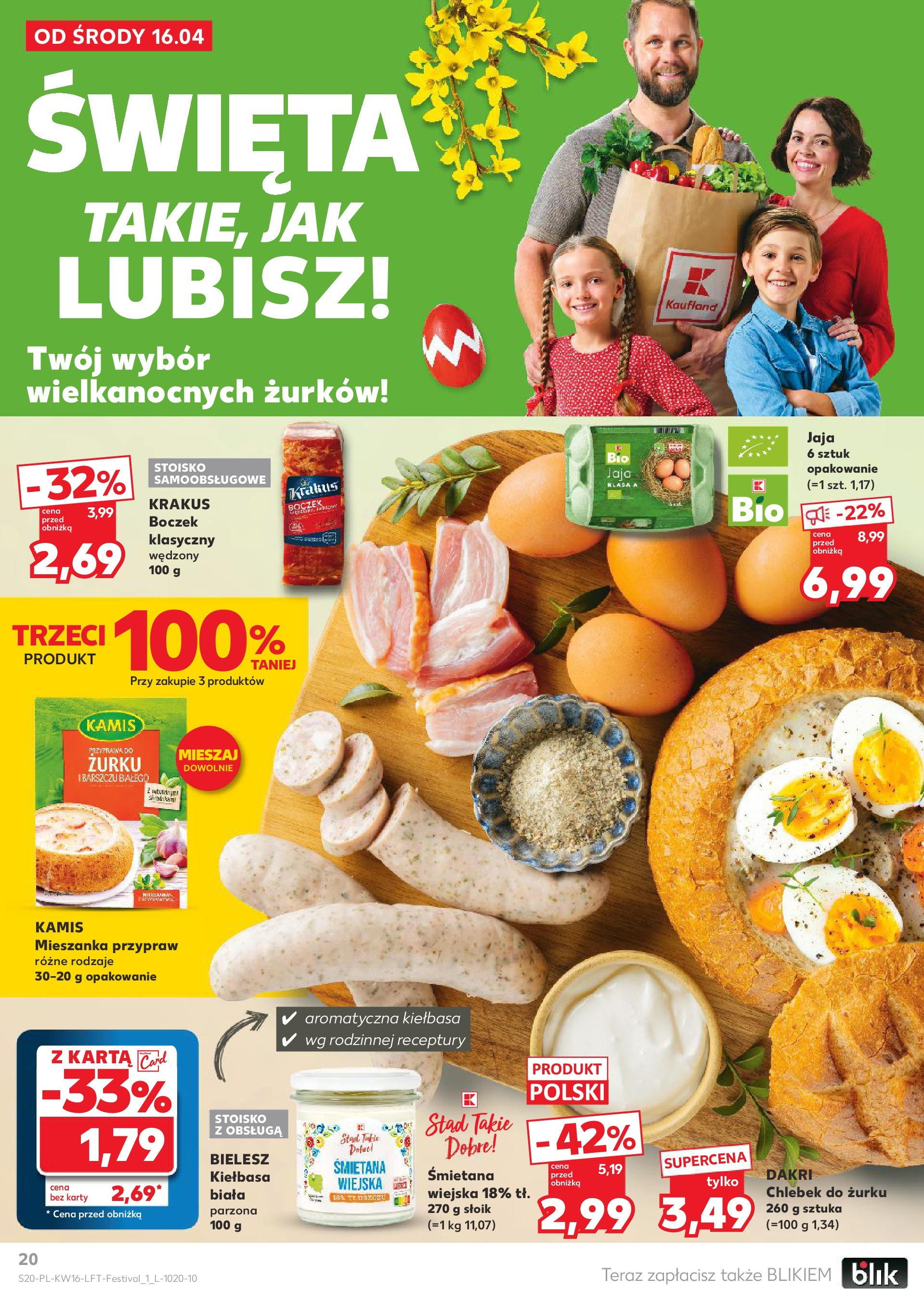 Kaufland gazetka (16.04.2025) - od jutra | Strona: 20 | Produkty: Maliny, Cytryny, Warzywa, Owoce Kaufland gazetka od 16.04.2025 - od jutra PDF | Strona: 20 | Produkty: Maliny, Cytryny, Warzywa, Owoce