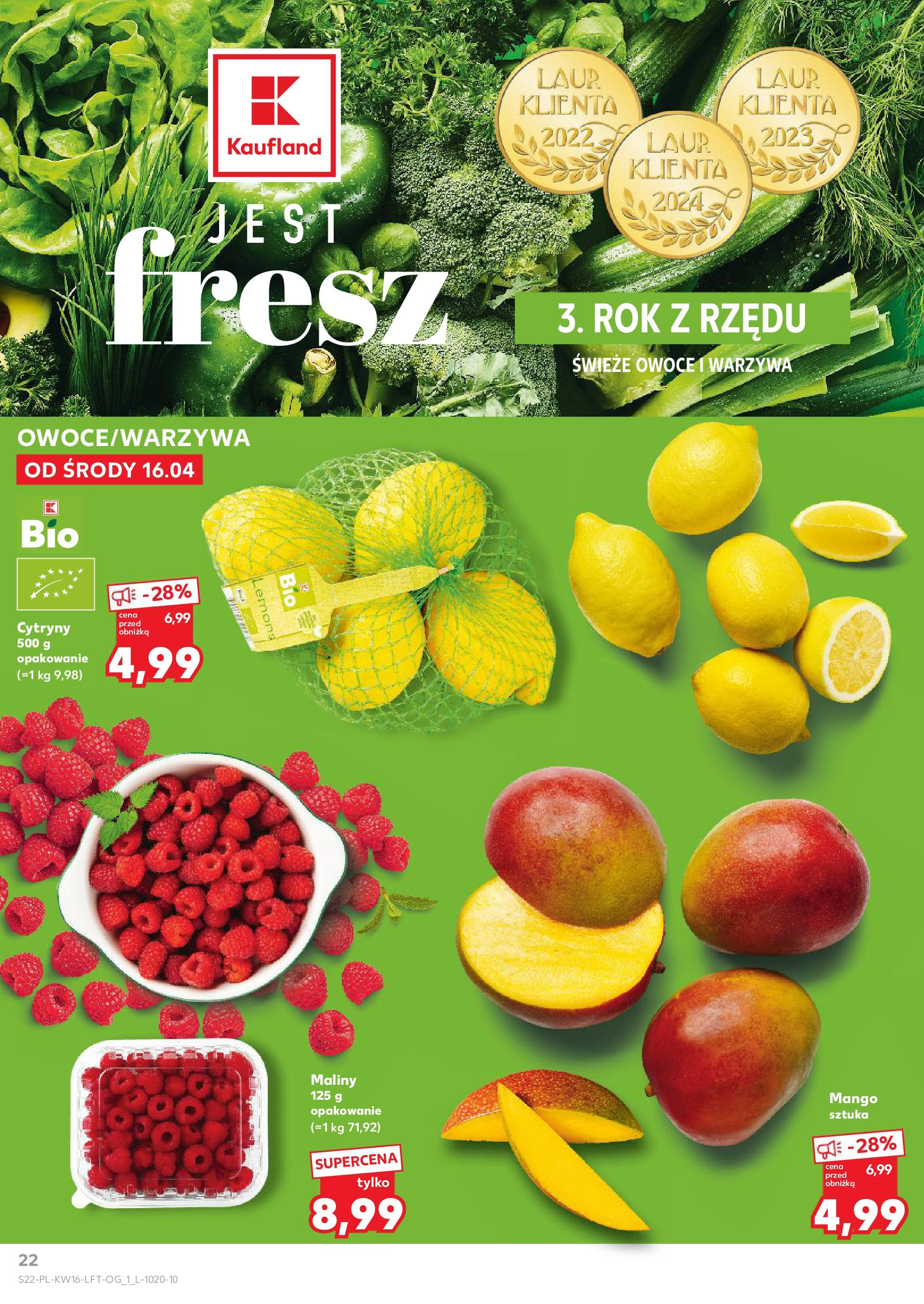 Kaufland gazetka (16.04.2025) - od jutra | Strona: 22 | Produkty: Goździki, Chryzantemy, Kalanchoe, Kwiaty Kaufland gazetka od 16.04.2025 - od jutra PDF | Strona: 22 | Produkty: Goździki, Chryzantemy, Kalanchoe, Kwiaty