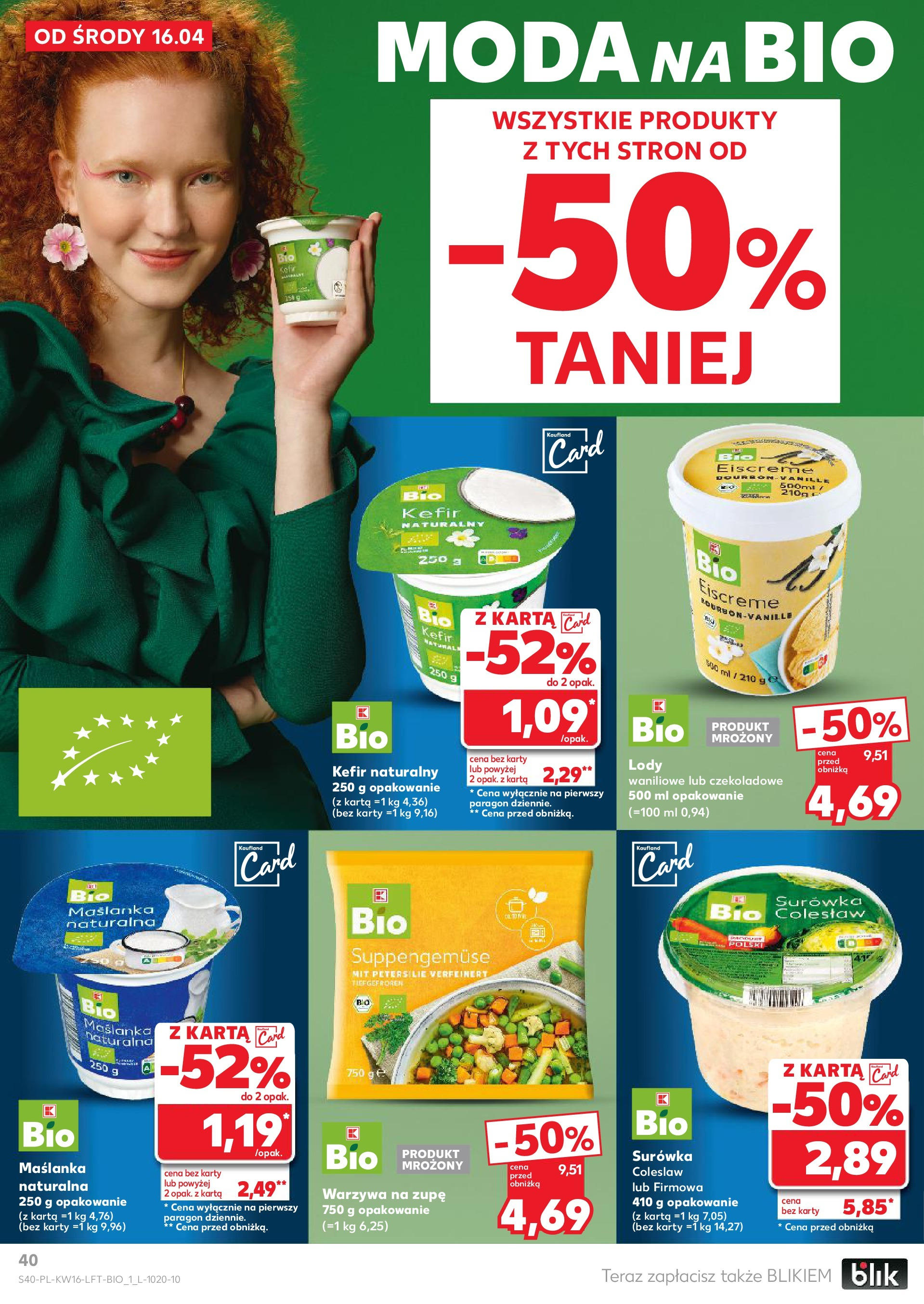 Kaufland gazetka (16.04.2025) - od jutra | Strona: 40 | Produkty: Płatki owsiane, Płatki górskie, Pizza, Pieprz Kaufland gazetka od 16.04.2025 - od jutra PDF | Strona: 40 | Produkty: Płatki owsiane, Płatki górskie, Pizza, Pieprz