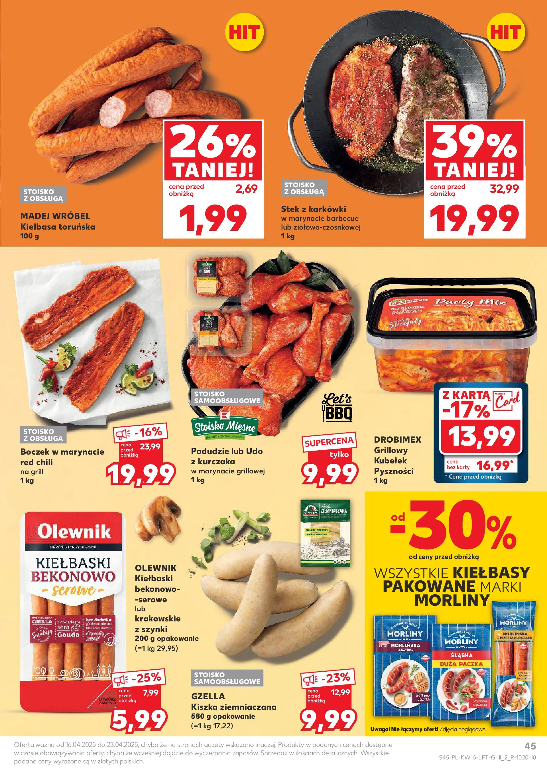 Kaufland gazetka (16.04.2025) - od jutra | Strona: 45 | Produkty: Mango, Malina, Mięta, Sok Kaufland gazetka od 16.04.2025 - od jutra PDF | Strona: 45 | Produkty: Mango, Malina, Mięta, Sok