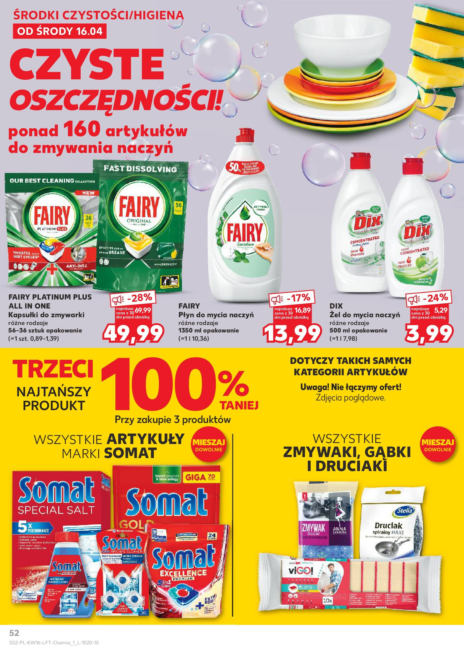 Kaufland gazetka (16.04.2025) - od jutra | Strona: 52 | Produkty: Karta, Chrupki, Mleka, Pampers Kaufland gazetka od 16.04.2025 - od jutra PDF | Strona: 52 | Produkty: Karta, Chrupki, Mleka, Pampers
