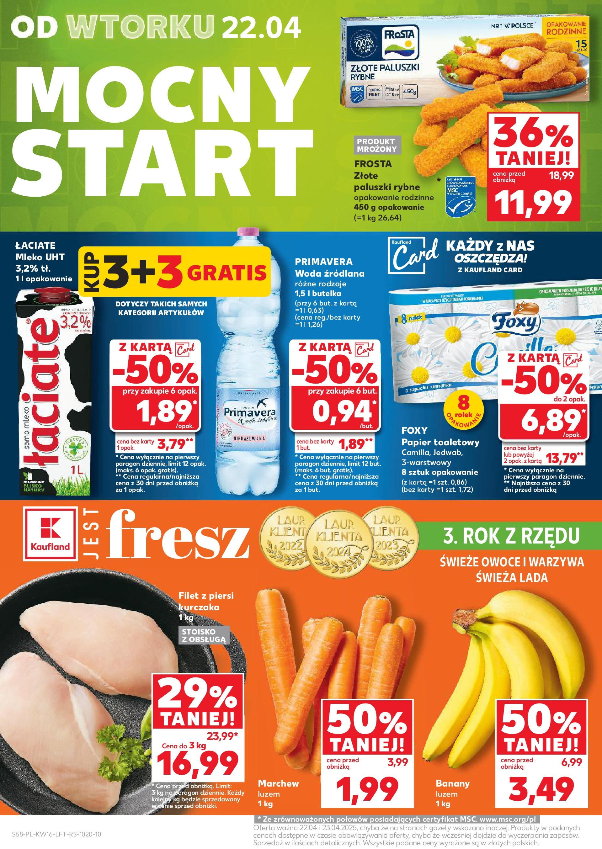 Kaufland gazetka (16.04.2025) - od jutra | Strona: 58 Kaufland gazetka od 16.04.2025 - od jutra PDF | Strona: 58
