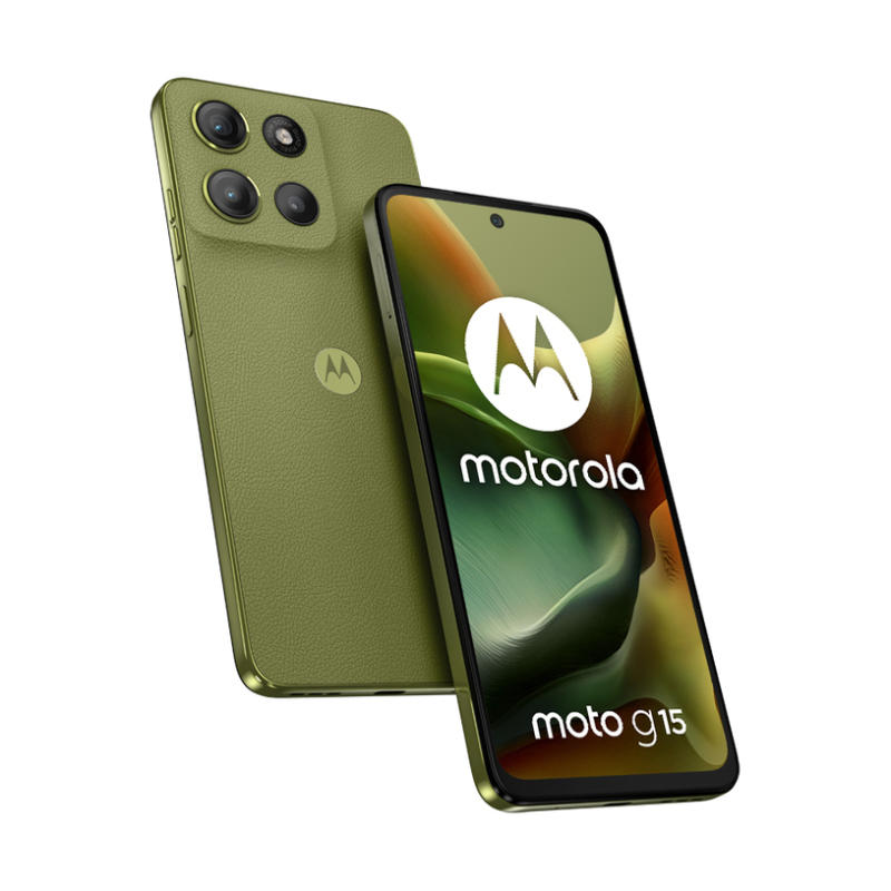 Смартфон GSM MOTOROLA G15 512/8 GREEN PB6E0037RO 6.72 ", 512 GB, RAM 8 GB, 50+5 MP