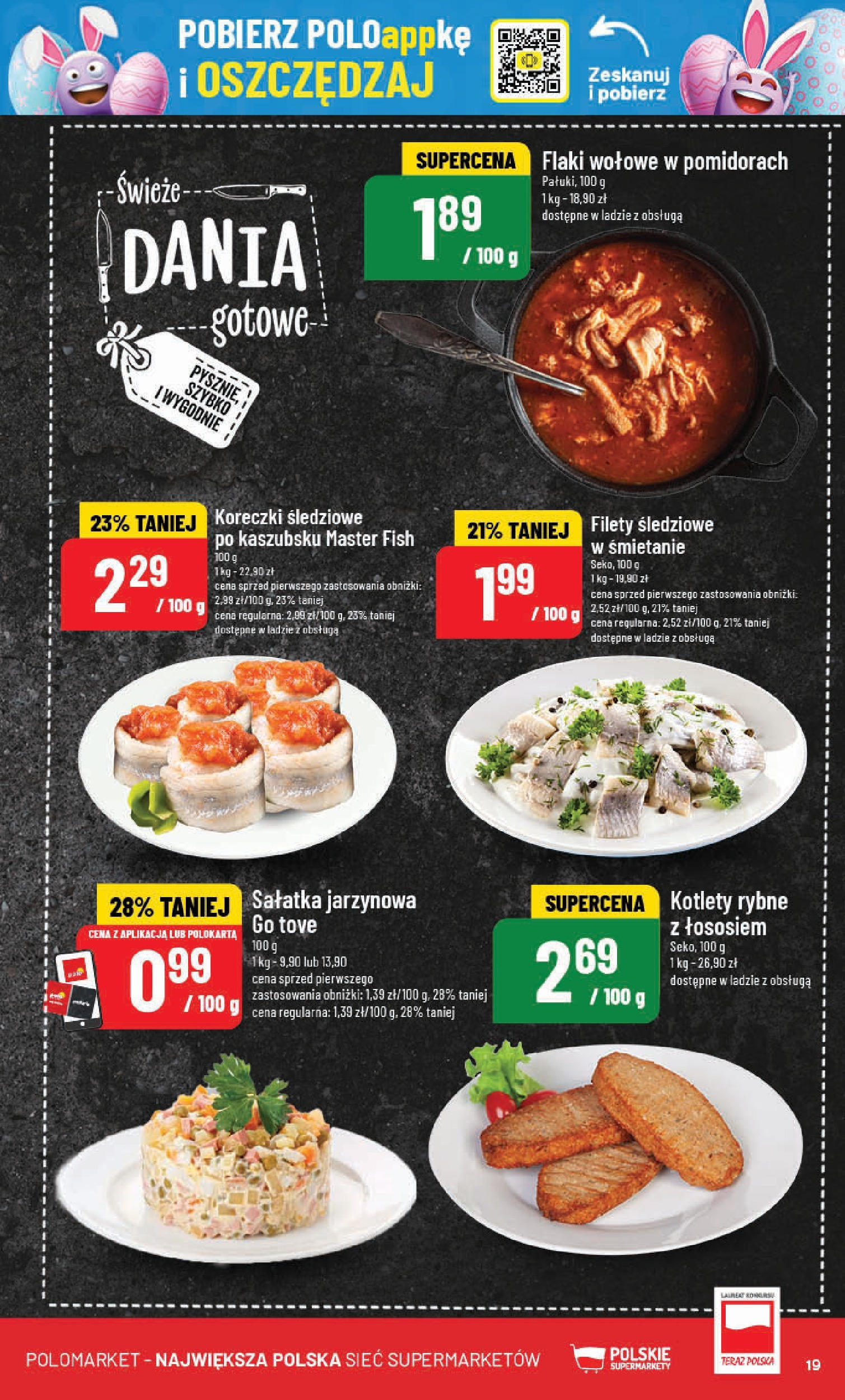 POLOmarket gazetka od jutra (14.04.2025) | Nowa PDF | Strona: 19 | Produkty: Parówki berlinki, Kurczak, Parówki, Szynka gotowana POLOmarket gazetka od jutra (14.04.2025) - Nowa PDF | Strona: 19 | Produkty: Parówki berlinki, Kurczak, Parówki, Szynka gotowana