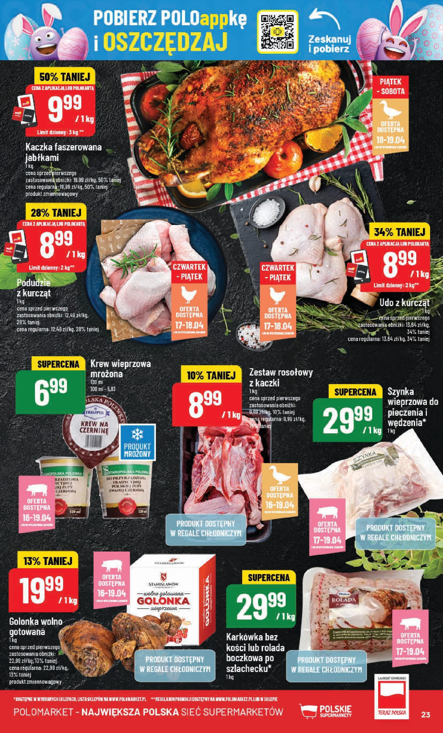 POLOmarket gazetka od jutra (14.04.2025) | Nowa PDF | Strona: 23 | Produkty: Camembert, Ser, Mozzarella, Ser gouda POLOmarket gazetka od jutra (14.04.2025) - Nowa PDF | Strona: 23 | Produkty: Camembert, Ser, Mozzarella, Ser gouda