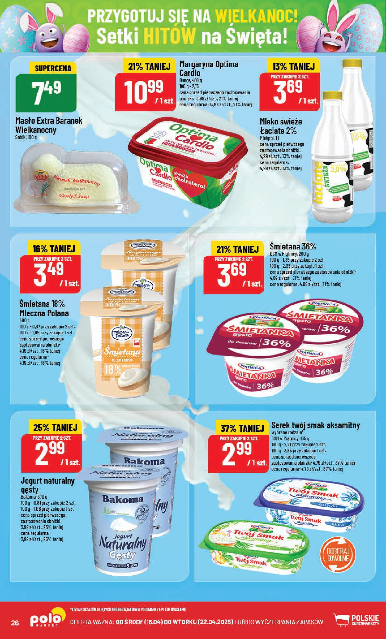 POLOmarket gazetka od jutra (14.04.2025) | Nowa PDF | Strona: 26 | Produkty: Flaki, Brzuszki z łososia, Flaki wołowe, Kotlety POLOmarket gazetka od jutra (14.04.2025) - Nowa PDF | Strona: 26 | Produkty: Flaki, Brzuszki z łososia, Flaki wołowe, Kotlety