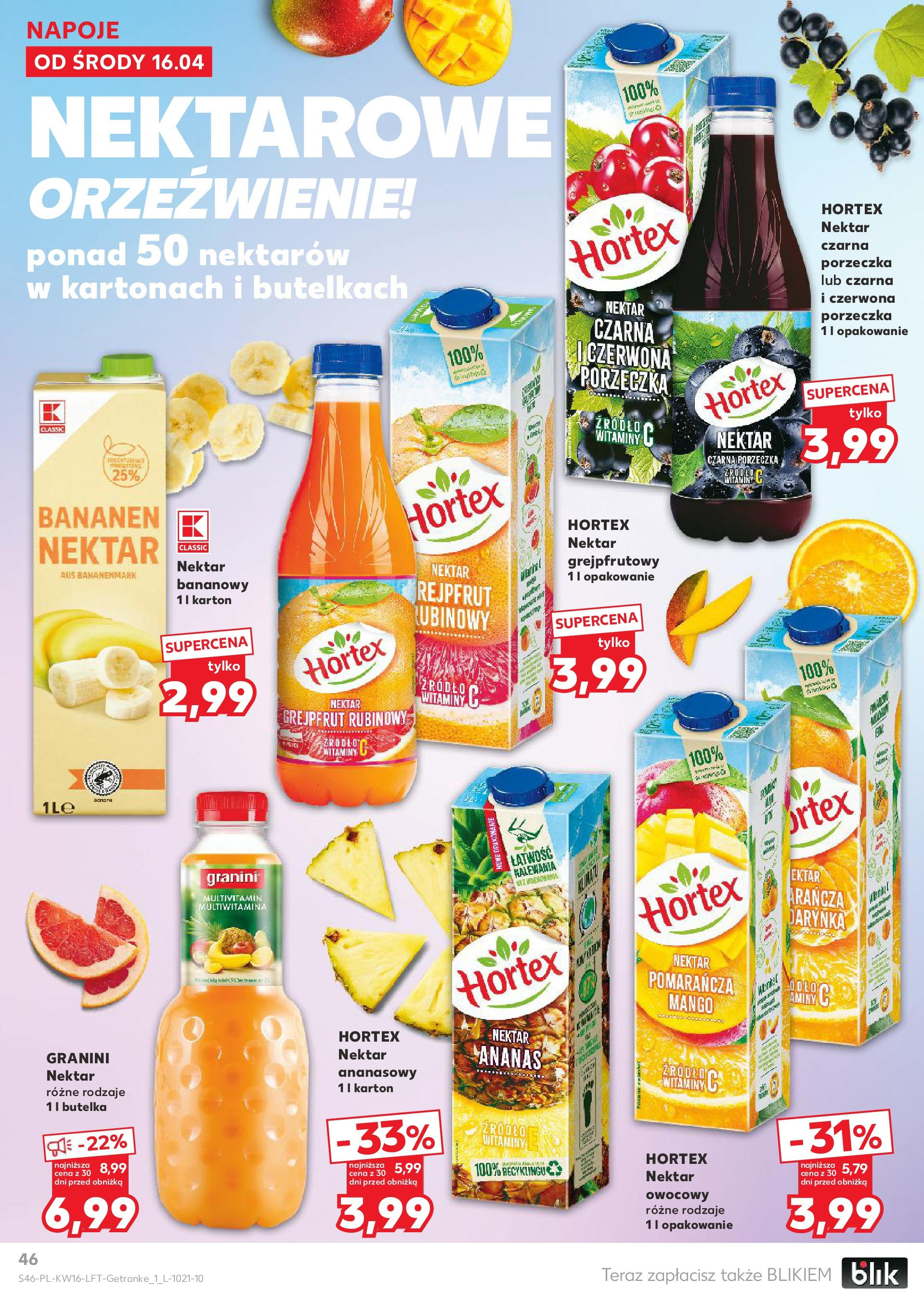 Kaufland gazetka (16.04.2025) - od jutra | Strona: 46 | Produkty: Mango, Piwo, Somersby Kaufland gazetka od 16.04.2025 - od jutra PDF | Strona: 46 | Produkty: Mango, Piwo, Somersby