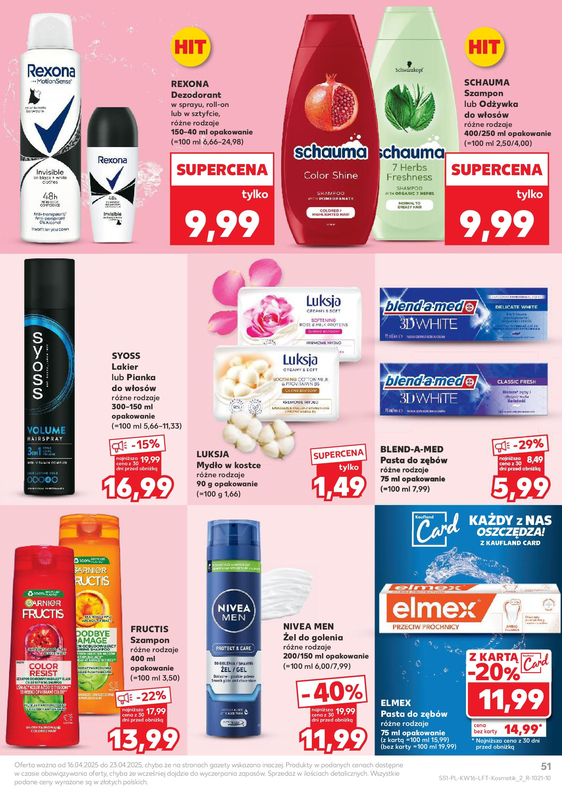 Kaufland gazetka (16.04.2025) - od jutra | Strona: 51 | Produkty: Cytryna, Cleaner, Podpaski, Kapsułki do prania Kaufland gazetka od 16.04.2025 - od jutra PDF | Strona: 51 | Produkty: Cytryna, Cleaner, Podpaski, Kapsułki do prania