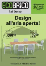 Ecobrico Design all'aria aperta! - al 18.05.2025