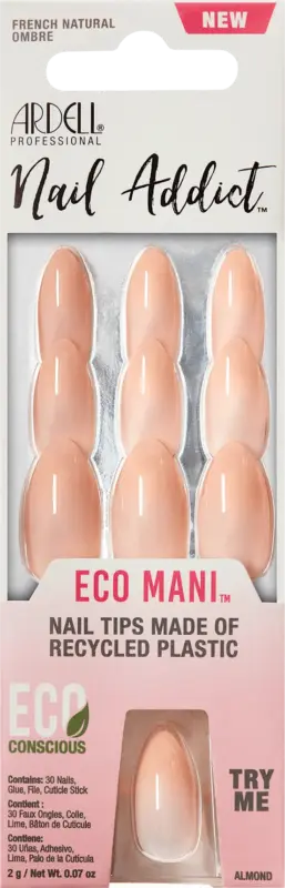 ARDELL Künstliche Nägel Eco Mani French Natural Ombre