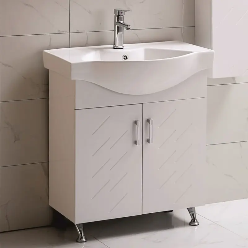 ШКАФ ЗА БАНЯ С УМИВАЛНИК INTER CERAMIC ЕЛМИРА