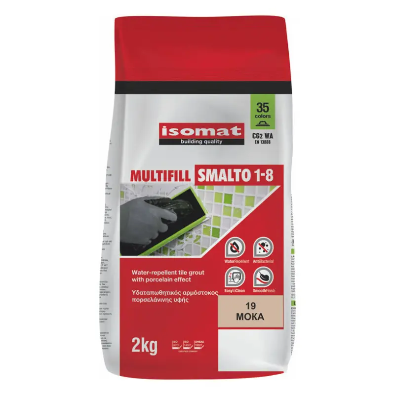 ФУГИРАЩА СМЕС ЗА ВЪТРЕШНА И ВЪНШНА УПОТРЕБА ISOMAT MULTIFILL MOKA , 19