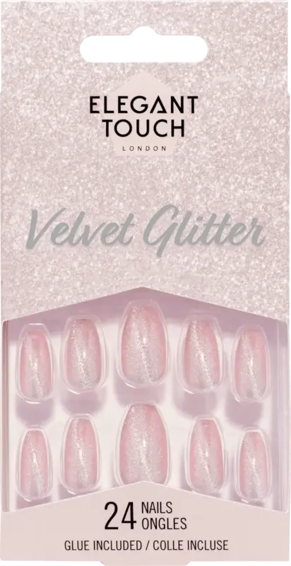 Elegant Touch Künstliche Nägel Velvet Glitter