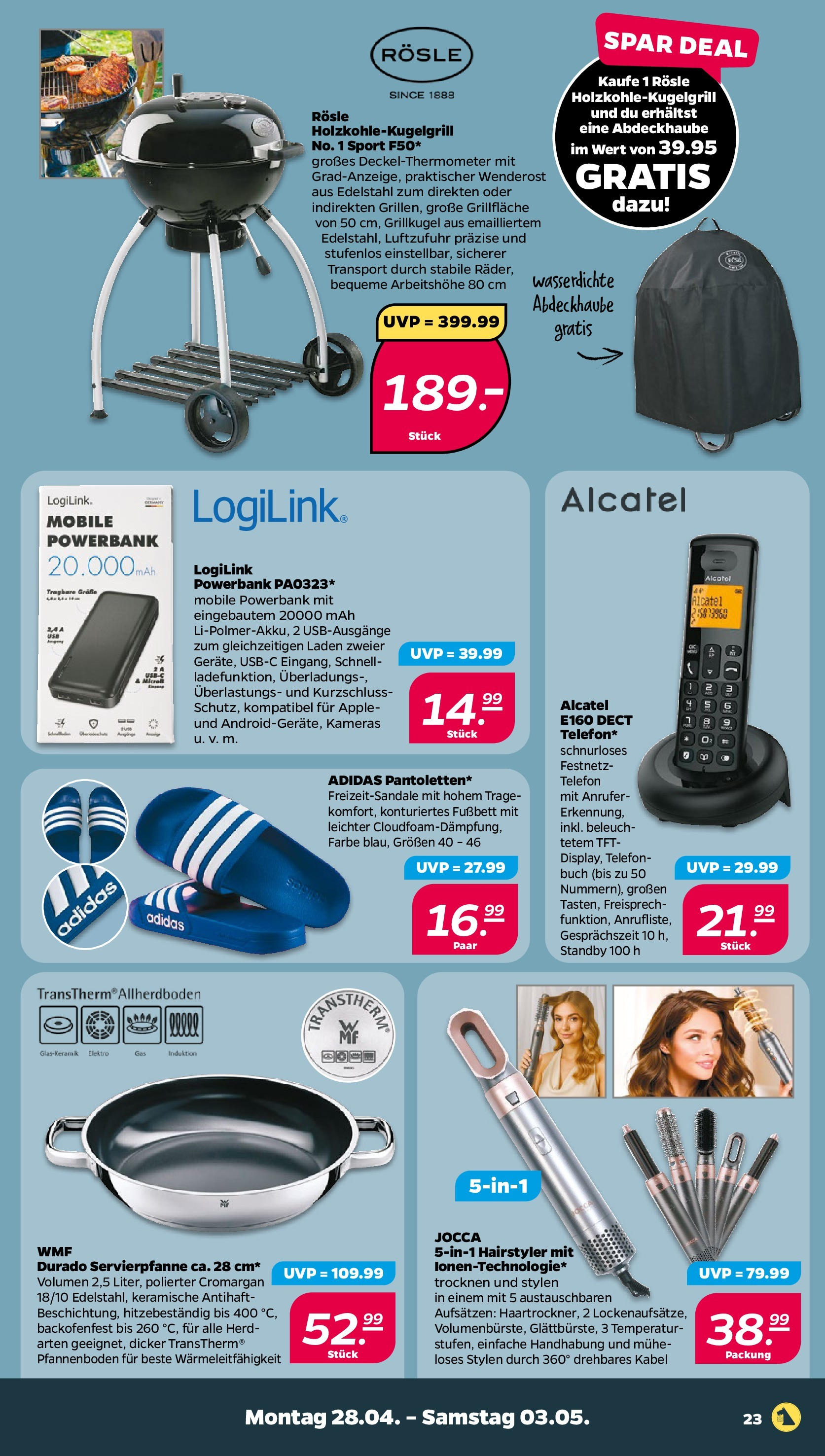 Netto - Netto APS : Wochenangebote ab 27.04.2025 → Angebote nächste Woche | Seite: 23 | Produkte: Kabel, Herd, Apple, Powerbank