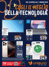 Cogli il meglio della tecnologia da Unieuro!