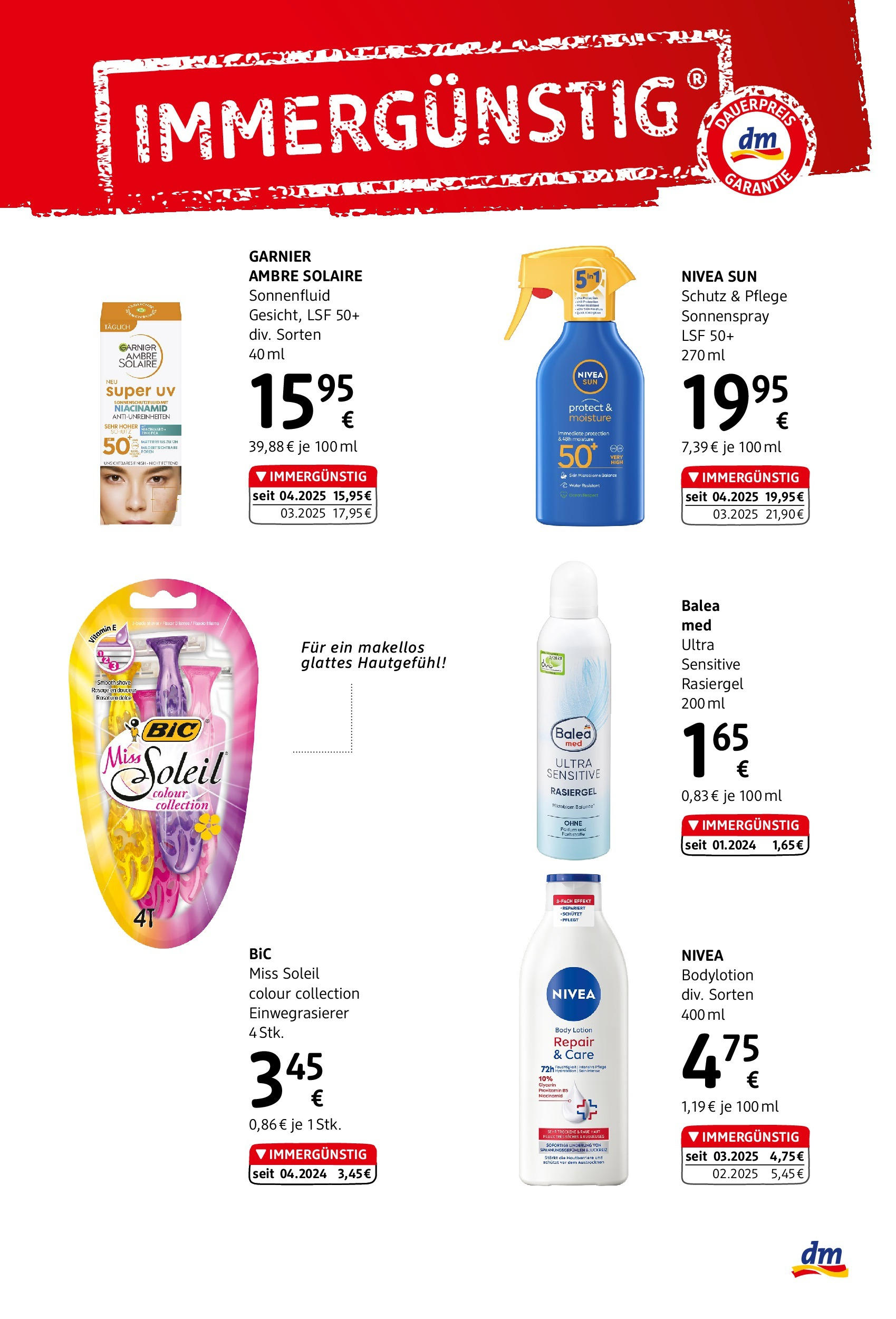 dm drogerie markt Flugblatt April 2025 von 24.04.2025 - Aktuelle Angebote | Seite: 3