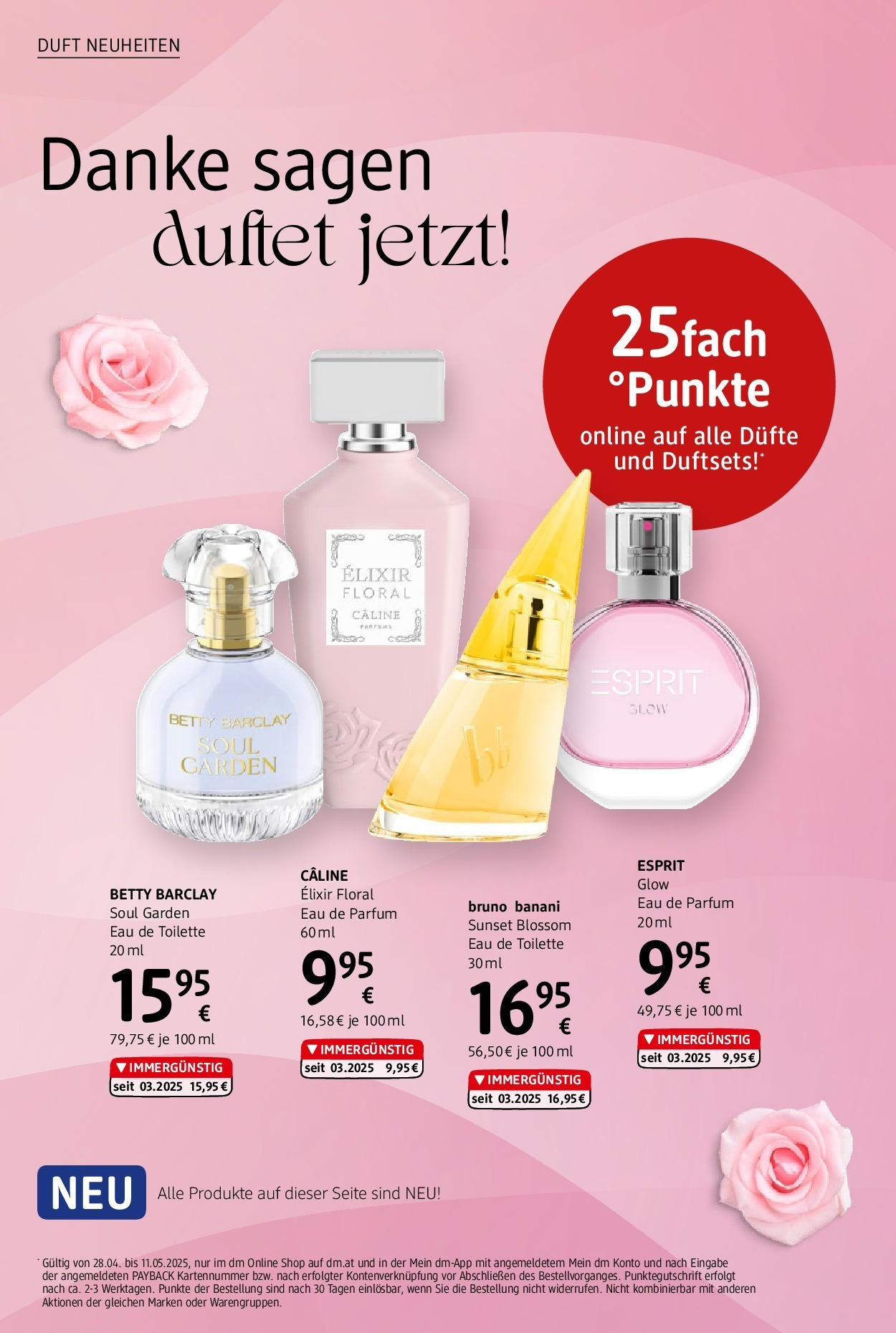 dm drogerie markt Journal Mai 2025 (30.04.2025) || Aktuelle Angebote | Seite: 4 | Produkte: Toilette, Parfüm, Duft, Eau de Toilette dm drogerie markt Journal Mai 2025 von 30.04.2025 - Aktuelle Angebote | Seite: 4 | Produkte: Toilette, Parfüm, Duft, Eau de Toilette