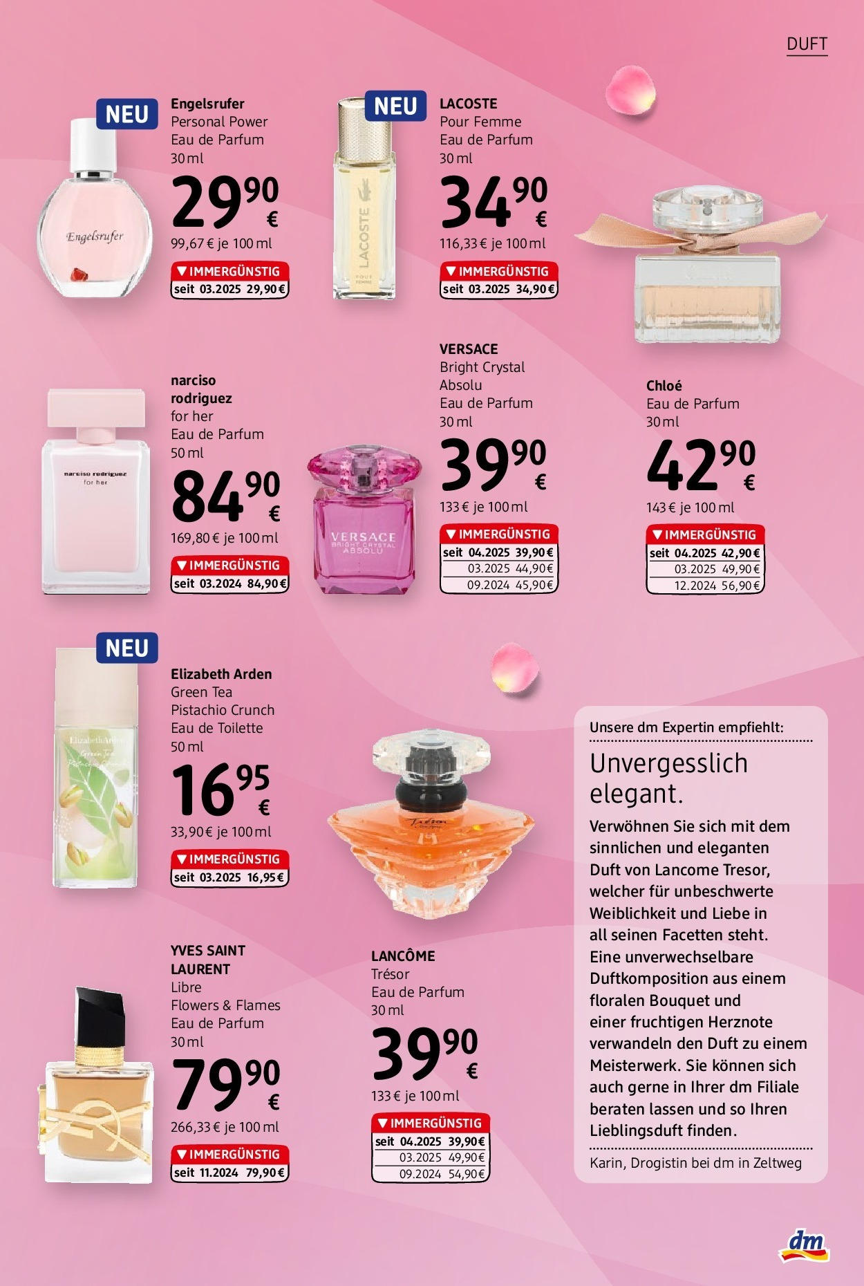 dm drogerie markt Journal Mai 2025 (30.04.2025) || Aktuelle Angebote | Seite: 5 | Produkte: Toilette, Parfüm, Duft, Eau de Toilette dm drogerie markt Journal Mai 2025 von 30.04.2025 - Aktuelle Angebote | Seite: 5 | Produkte: Toilette, Parfüm, Duft, Eau de Toilette