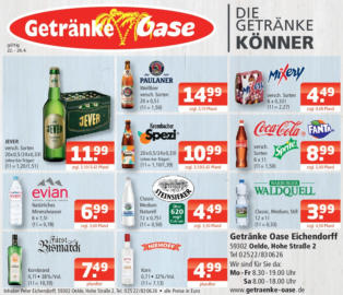 Getränke Oase: Getränkeangebote