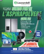 Leonardelli Subito per te L'aspirapolvere - al 07.05.2025