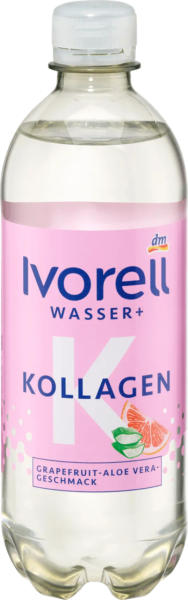 Ivorell Erfrischungsgetränk, Wasser + Kollagen Grapefruit-Aloe Vera