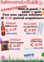 Supermercati Stabile Offertissime - al 19.04.2025