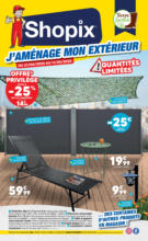 Shoppix J´AMÉNAGE MON EXTÉRIEUR - au 11.05.2025