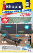Shopix J´AMÉNAGE MON EXTÉRIEUR - au 11.05.2025