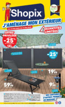 Shoppix J´AMÉNAGE MON EXTÉRIEUR - au 11.05.2025