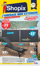 Shoppix J´AMÉNAGE MON EXTÉRIEUR - au 11.05.2025