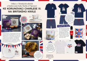 Limitovaná řada M&S ke korunovaci Charlese III.