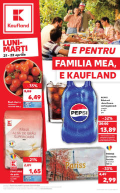 Catalog Kaufland - Bucureşti – previzualizare al pliantului de la Kaufland valabil de la 21.04.2025