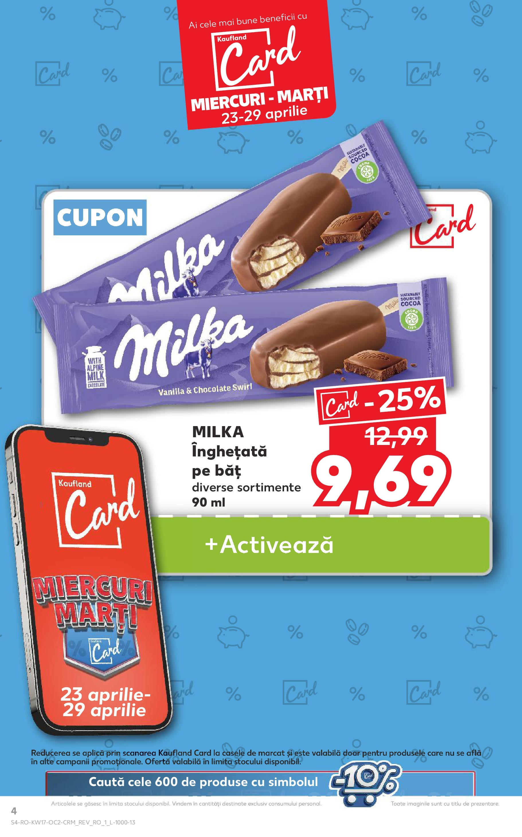 Catalog Kaufland - Târgovişte 23.04.2025 || Revista si Oferte | Pagină: 4 | Produse: Înghețată Catalog Kaufland - Târgovişte 23.04.2025 - Revista si Oferta | Pagină: 4 | Produse: Înghețată