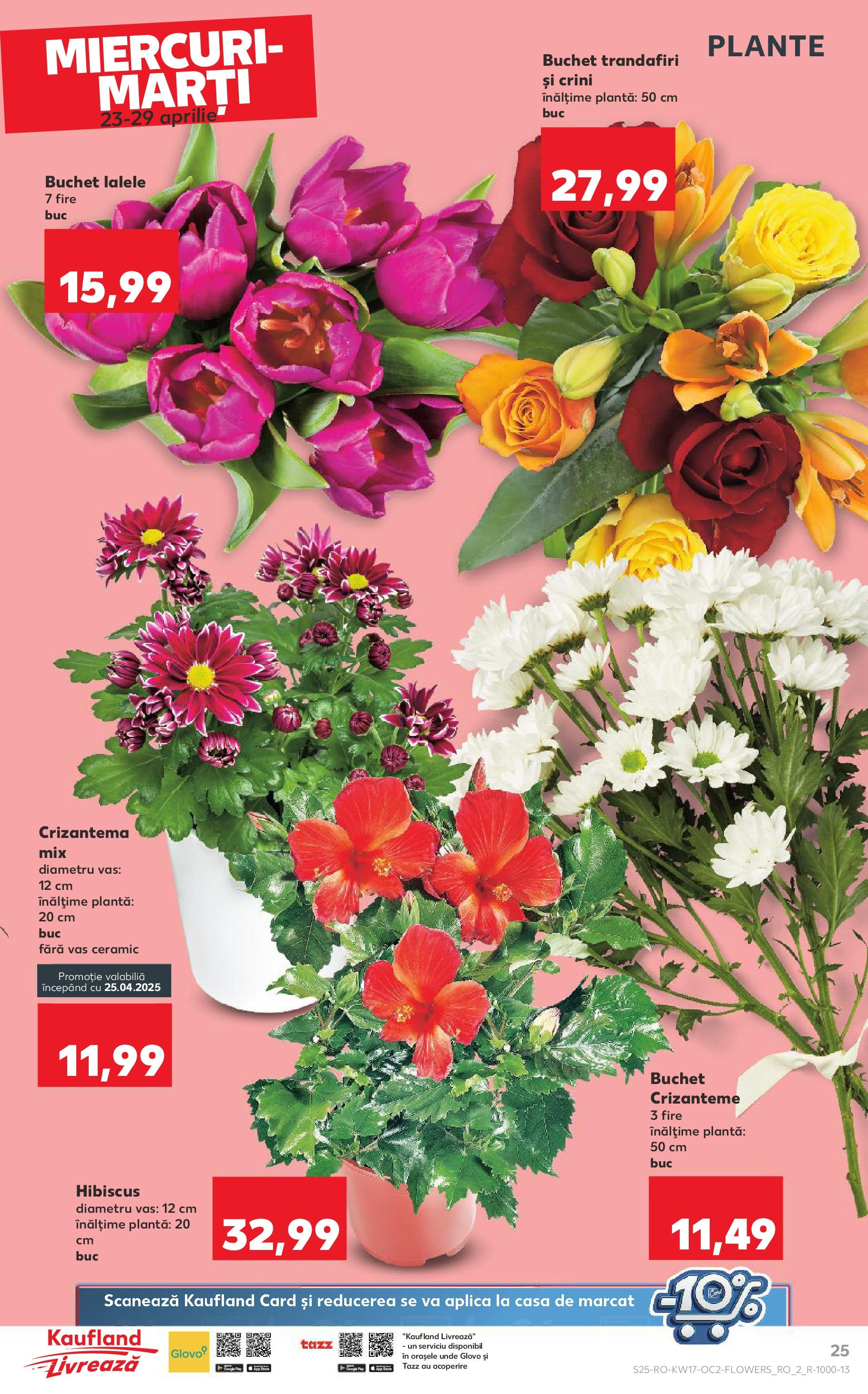 Catalog Kaufland - Târgovişte 23.04.2025 || Revista si Oferte | Pagină: 25 Catalog Kaufland - Târgovişte 23.04.2025 - Revista si Oferta | Pagină: 25