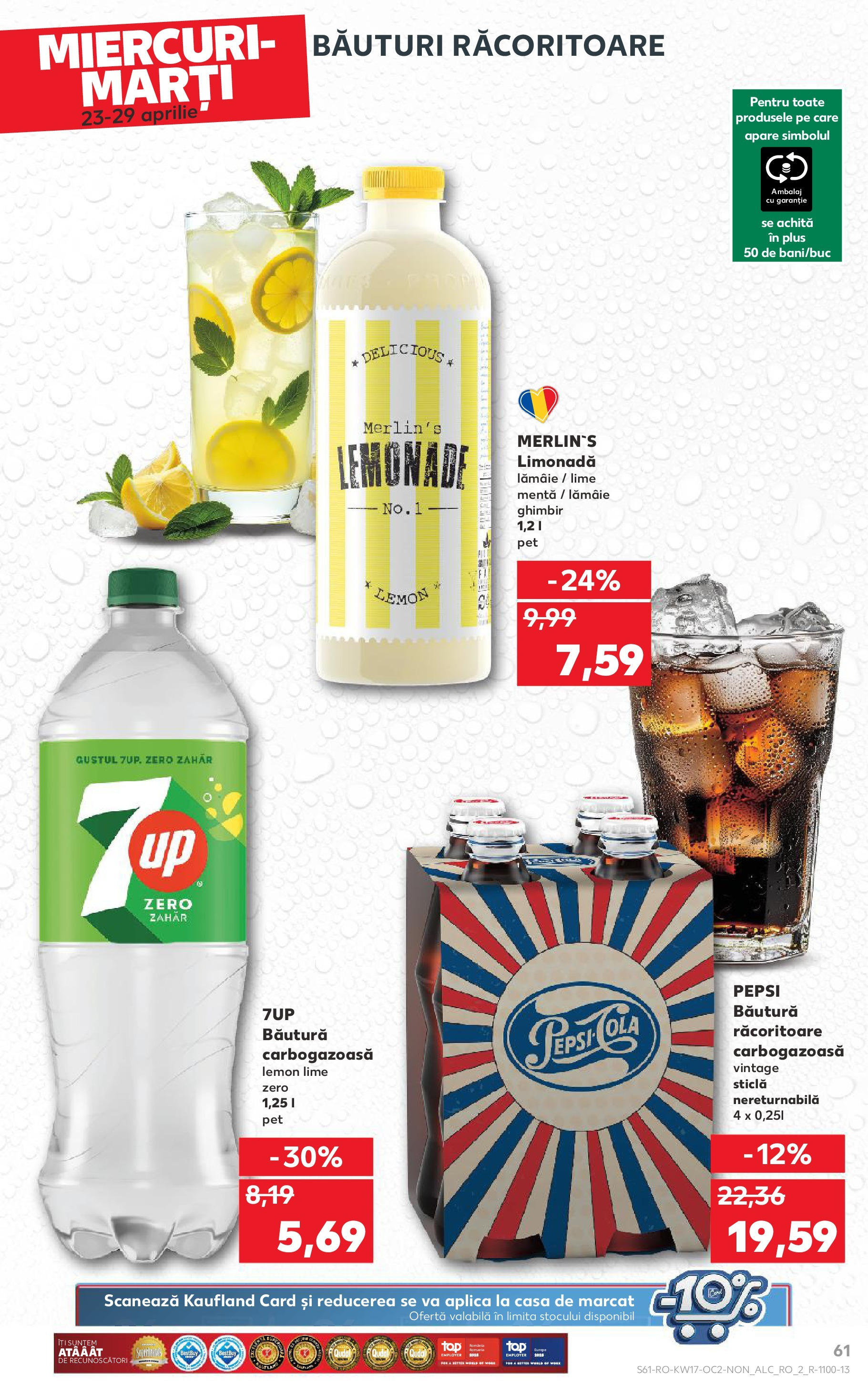 Catalog Kaufland - Târgovişte 23.04.2025 || Revista si Oferte | Pagină: 61 | Produse: Lime, Sıcak su torbası, Zahăr, Lămâie Catalog Kaufland - Târgovişte 23.04.2025 - Revista si Oferta | Pagină: 61 | Produse: Lime, Sıcak su torbası, Zahăr, Lămâie