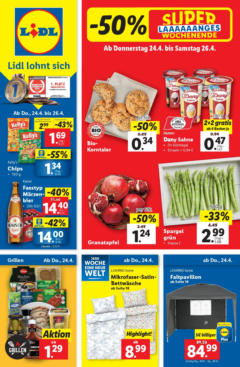 Vorschau von dem Prospekt - Lidl Flugblatt - Salzburg, Jenbach, Dornbirn gültig ab 23.04.2025