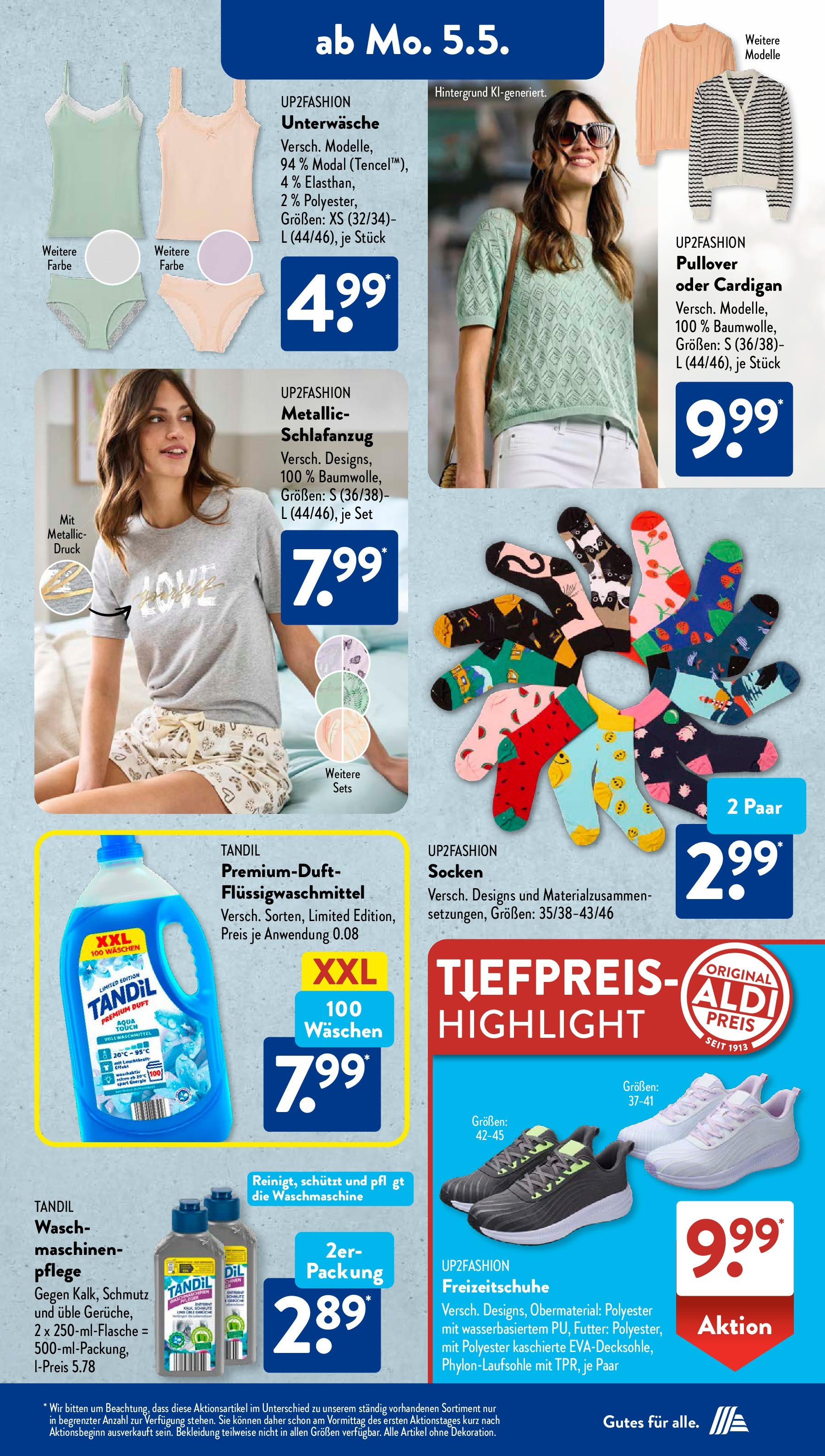 Aldi Süd - Aldi Süd: Wochenangebote (ab 04.05.2025) zum Blättern | Seite: 16 | Produkte: Duft, Bekleidung, Unterwäsche, Socken Aldi Süd - Aldi Süd: Wochenangebote (ab 04.05.2025) zum Blättern | Seite: 16 | Produkte: Duft, Bekleidung, Unterwäsche, Socken