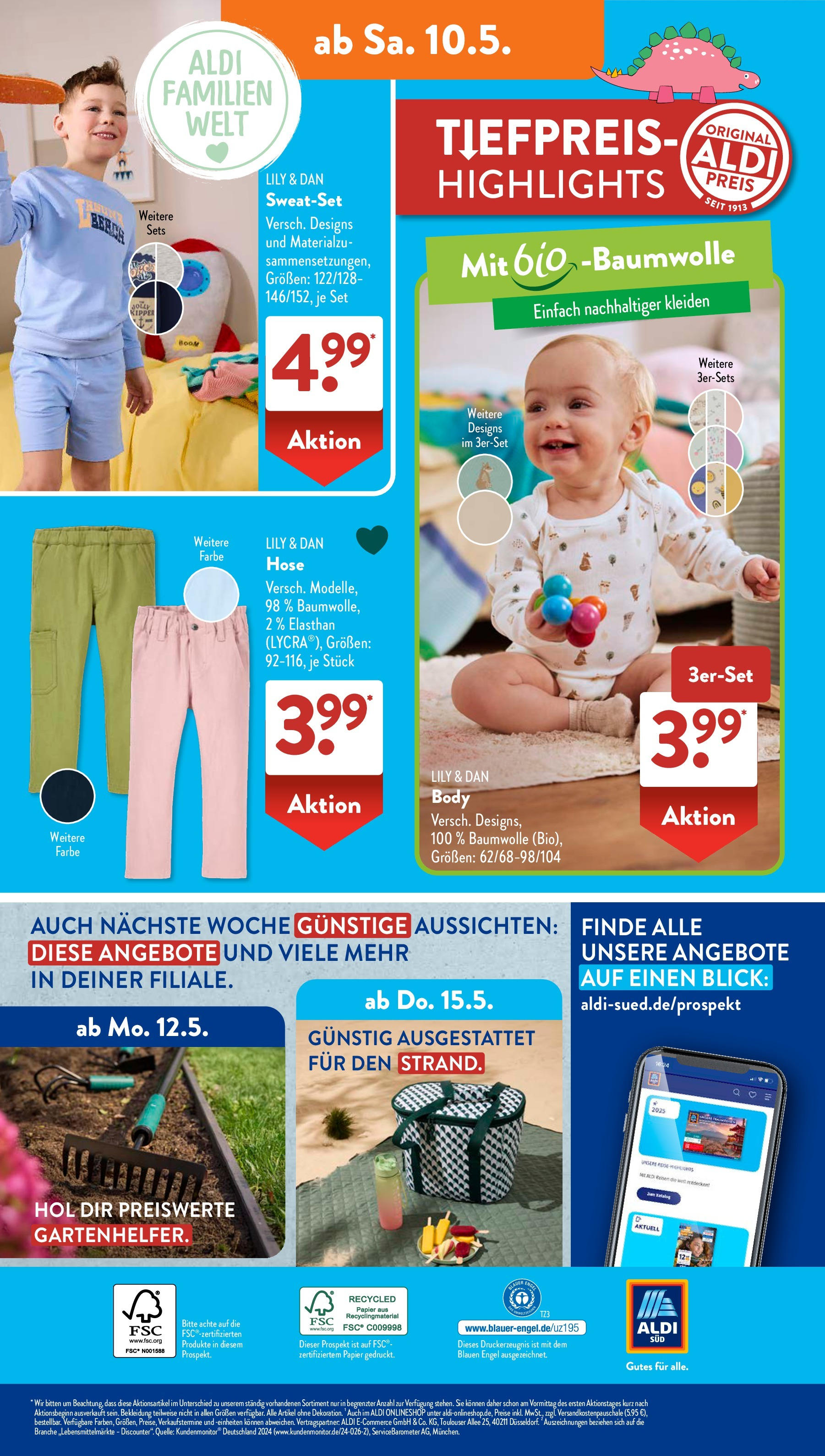 Aldi Süd - Aldi Süd: Wochenangebote (ab 04.05.2025) zum Blättern | Seite: 31 | Produkte: Bekleidung, Hose Aldi Süd - Aldi Süd: Wochenangebote (ab 04.05.2025) zum Blättern | Seite: 31 | Produkte: Bekleidung, Hose