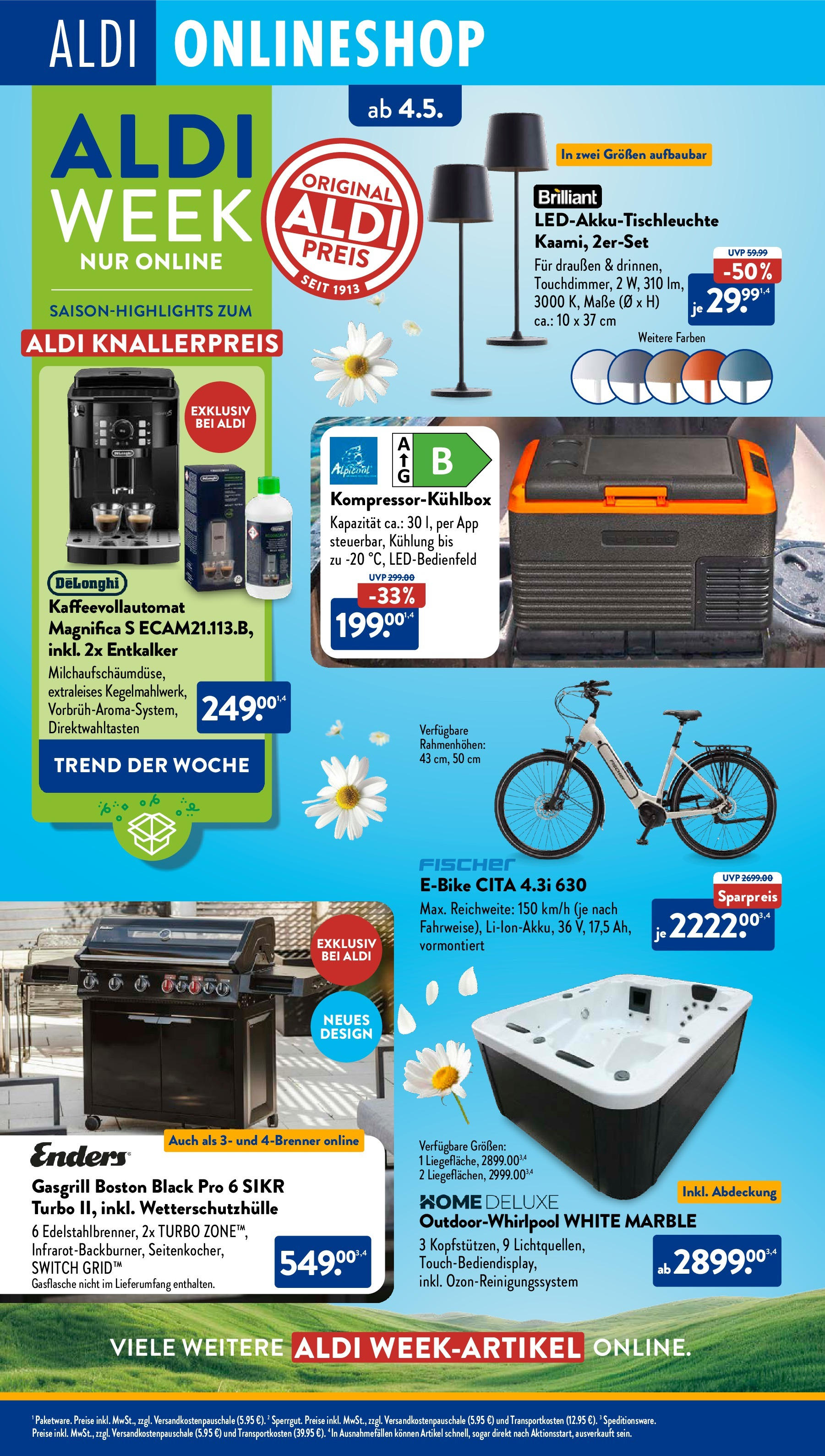 Aldi Süd - Aldi Süd: Wochenangebote (ab 04.05.2025) zum Blättern | Seite: 36 | Produkte: Grill, Box, E-Bike, Kaffeevollautomat Aldi Süd - Aldi Süd: Wochenangebote (ab 04.05.2025) zum Blättern | Seite: 36 | Produkte: Grill, Box, E-Bike, Kaffeevollautomat