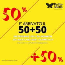 È ARRIVATO IL 50+50!