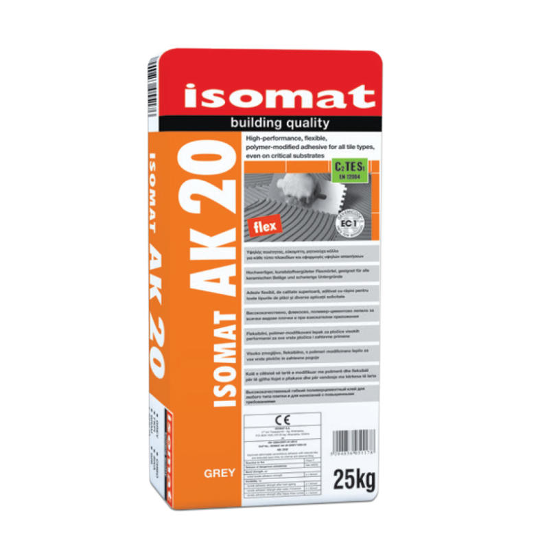 ЛЕПИЛО ЗА ПЛОЧКИ ISOMAT AK 20 СИВ