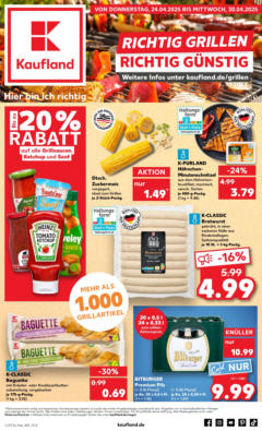 Kaufland - Kaufland: Wochenangebote gültig ab dem 24.04.2025
