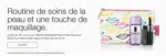 Clinique Routine de soins de la peau et une touche de maquillage. - au 30.04.2025
