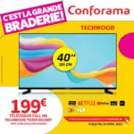 Conforama C'est la grande braderie ! - au 26.04.2025