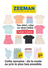 Cette semaine : de la mode au prix le plus bas possible.