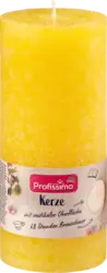 Profissimo Kerze rustik 160/68 gelb