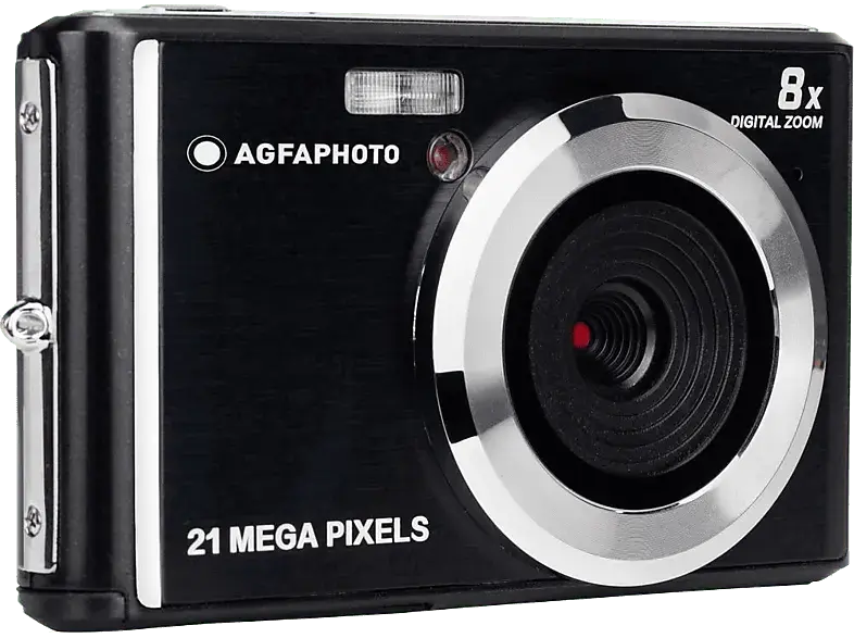 AgfaPhoto Compact Cam DC5200 Digitalkamera, Schwarz